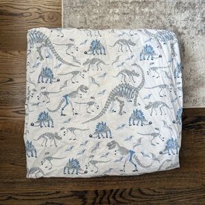 Pottery Barn Kids Dinosaur Cotton Flat Sheet